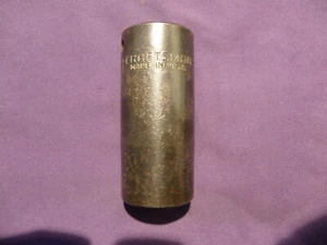 Craftsman  1/2" Drive, 6 Point, 1" Deep Impact Socket. 19426 Very Good Cond. USA - Bild 1 von 5