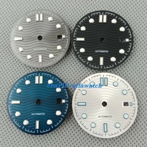 Reloj luminoso 31 mm negro azul verde esfera ajuste NH35 NH36 movimiento automático - Imagen 1 de 13