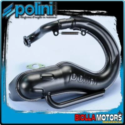 200.2050 MARMITTA SCARICO POLINI PIAGGIO VESPA 50 2T PK - Imagen 1 de 4