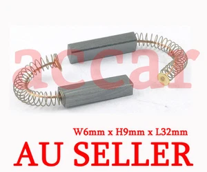 Aftermarket Motor Carbon Brushes For LY floor Vacuum cleaner Dryer 6X9X32mm AU - Picture 1 of 3