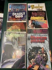 Image Comics 9 Books-- Mixed Lot-- Shadow Hawk 2, Dragon, Storm Watch, Preacher - Picture 1 of 10