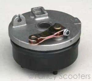 RIGHT FRONT 10" RIM HUB w DRUM BRAKE SHOES TAOTAO 250cc RHINO 250 ATA 250D ATV - Imagen 1 de 4