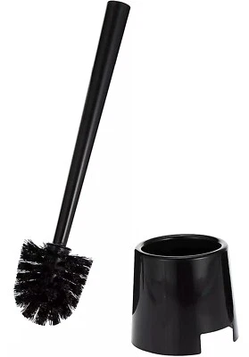 IKEA BOLMEN Toilet brush/holder, black