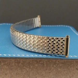 19mm 18mm 16mm Yellow Gold RGP Speidel Twistoflex NOS Classic 1970s Watch Band - Picture 1 of 6