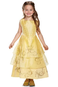 Beauty and the Beast Belle Ball Gown Deluxe Toddler/Child Costume - Picture 1 of 2