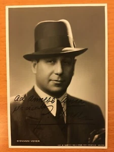 Fotografia autografa di Giovanni Voyer - Bild 1 von 1
