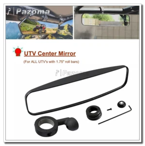 Espejo retrovisor ancho central UTV 1,75" para Polaris RZR 1000 S 900 500 YXZ1000R - Imagen 1 de 9