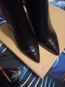 River Island Black Shoes Rrp £60 - Picture 1 of 3