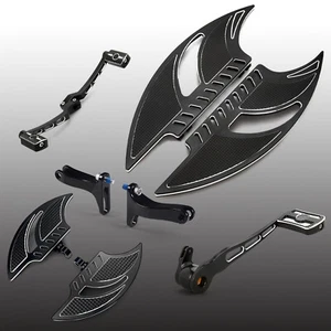 Tablero de piso brazo de freno palanca de cambio clavija conductor pasajero para Harley Touring 08-13 - Imagen 1 de 10