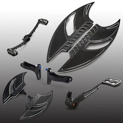 Estriberas de pasajeros Blade Rider para palancas de freno Harley Street Glide FLHX 14-22 Foto 1 de 4