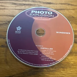 Photo Explosion Special Edition Version 1.5 Installation Disc (PC, 2004) - Picture 1 of 6