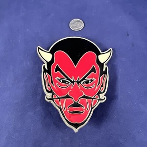 2006 DEVIL 4814PC FINE PEWTER Belt BUCKLE USA - Picture 1 of 10