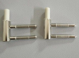 2 Bandunterteile (Paar) für DIN Innentüren - Bild 1 von 1