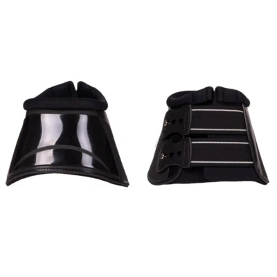 Springglocken Champion QHP schwarz elastischer Schnellverschluss No-Twist-Knopf - Bild 1 von 4