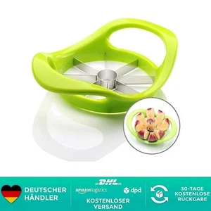 Apfelschneider Edelstahl Apfelentkerner Apfelteiler Birnenteiler Apfelspalter Gr - Bild 1 von 1