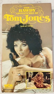 1976 THE BAWDY ADVENTURES OF TOM JONES VHS TAPE - Image 1 of 4
