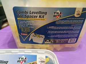 Tile Rite Combi Nivellier Fliesenabstandshalter Eimer Set mit Zange - Bild 1 von 3