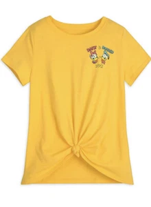 DISNEY PARKS DONALD & DAISY DUCK GELB DAMEN SHIRT MEDIUM M ERWACHSENE NEU - Bild 1 von 2