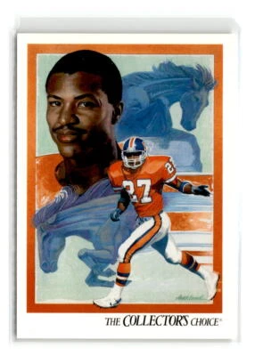 1992-Upper Deck -#76-Steve Atwater  TC, CL-Denver Broncos - Image 1 of 2