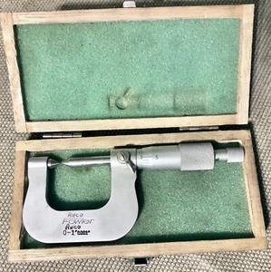 Fowler 52-226-011 Point Micrometer, 0-1" Range, 0.001" - Picture 1 of 3