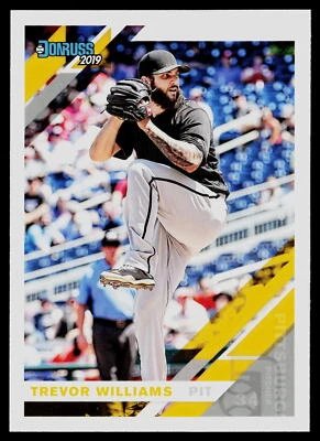2019 Donruss #102 Trevor Williams Artist Proof #/10 - Image 1 of 2