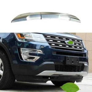 Difusor de parachoques delantero plateado cubierta de placa deslizante inferior para Ford Explorer 2016-2019 - Imagen 1 de 7