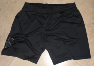 Pantalones Cortos Atléticos Under Armour Heat Gear Negros Calce Suelto Para Hombre XXL 2XL - Imagen 1 de 3