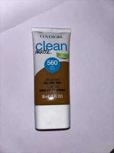 CoverGirl Clean Matte BB Cream Foundation Base Color Tube Shade 560 Deep - Picture 1 of 3