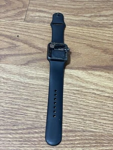 Apple Watch Series 7000 Unisex Black Strap Digital Dial Touch Screen Smartwatch - Picture 1 of 3