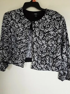 Chaqueta corta MSK para mujer cóctel fiesta - talla 18W - Imagen 1 de 3