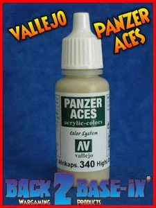 Vallejo Panzer Aces Highlight Afrikakorps 340 Acrylic Paint 17ml Bottle - Imagen 1 de 1