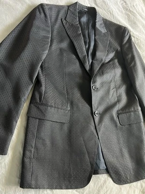 Versace Collection Blazer Sport Coat Suit Jacket Black Wool Blend 2 Button 50 EU - Image 1 of 4