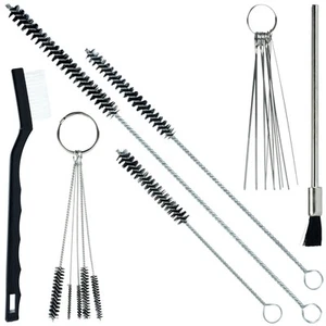 Rosfix 17w1 Kit Pulizia Spruzzatore Vernice Spazzole Aghi Utensili Universali - Foto 1 di 7
