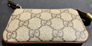 GUCCI OPHIDIA Coin Wallet Key Case Etui Beige GG Monogram Italy Authentic - Bild 1 von 2