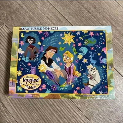 Disney Rapunzel 300pc Puzzle Retro Used, No Case - Image 1 of 4