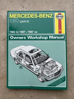 Mercedes-Benz 190 Haynes Owners Workshop Manual 1983-1987 Petrol Model - Image 1 of 4