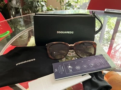 DSQUARED2 ASHLEY HAVANA GOLD SUNNIES DQ 0290 528 52-18  135 NWB - Image 1 of 4