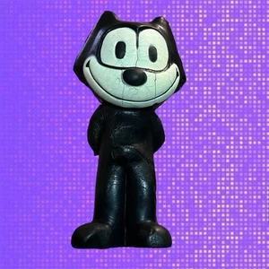 Vintage 5in Felix the Cat Rubber Squeeze Toy Cartoon Character - Picture 1 of 7