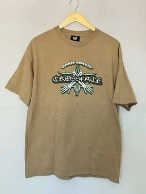 Camiseta cruzada vintage de Chris Benoit para hombre de la WWE XL 2004 Foto 1 de 4