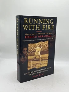 Running With Fire Harold Abrahams Mark Ryan Hardcover Robson Biography Olympics - Picture 1 of 2