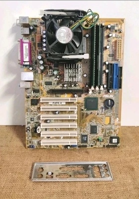 ASUS P4PE-X Computer Vintage Motherboard Pentium 4 ATX  - Socket 478 - RAM ✅✅ - Imagen 1 de 3