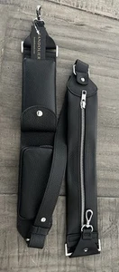 Bandolier Billie Strap Crossbody Utility Only In Black & Silver - Zdjęcie 1 z 4