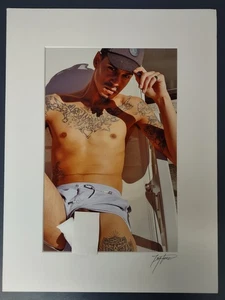 Foto artística de interés gay desnudo masculino - impresión/estera 8x12* - firmada por fotógrafo - Imagen 1 de 5
