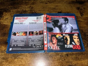 The Color of Night/Playing God (thriller double Feature Blu-ray Disc, 2012) - Picture 1 of 4