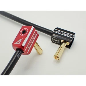 Acuvance Radiation Connector 4mm Set Black & Red # OP-15133 - Picture 1 of 2