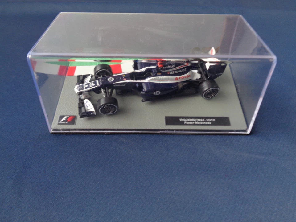 FORMULA 1 COLLECTION SCALA 1/43 MODELLINO WILLIAMS FW34-2012 PASTOR MALDONADO - Immagine 1 di 4