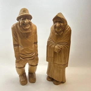 Seltene Vintage Carl Lind Hasle Dänische Fischer Holzschnitzereien. - Bild 1 von 8