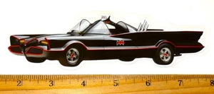 1966 Batman and Robin BATMOBILE Full Color Die Cut Vinyl Decal Sticker - Picture 1 of 1
