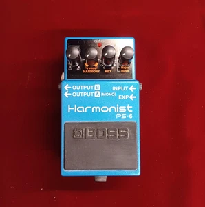 Boss PS-6 Harmonist Effekpedal für Gitarre Made in Taiwan Black Label gebraucht - Bild 1 von 6