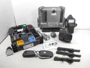 Kit Chiave ECU Peugeot 3008 II 1.6 BlueHDi 120cv BH01 2016 9818466580 0281033290 - Foto 1 di 10